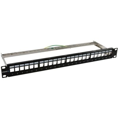 Synergy 21 88976 - Patchpanel für 24xTP-Module - 19" Schwarz Synergy 21 88976 - Patchpanel für 24xTP-Module - 19" Schwarz