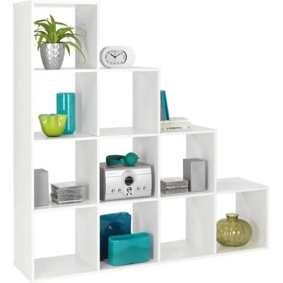 Carryhome Fehér Polc - 10 Rekesz - Fali Polc Carryhome Fehér Polc - 10 Rekesz - Fali Polc