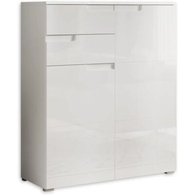 HBZ Spice Fehér Magasfényű Komód - Sideboard HBZ Spice Fehér Magasfényű Komód - Sideboard