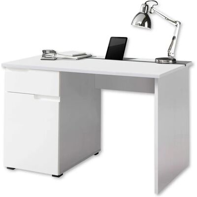 BEGA OFFICE Spice Weiß Hochglanz Schreibtisch - Büromöbel BEGA OFFICE Spice Weiß Hochglanz Schreibtisch - Büromöbel