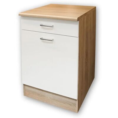 BALCULINA Andy Küchenunterschrank - 50x90x60cm, weiß BALCULINA Andy Küchenunterschrank - 50x90x60cm, weiß
