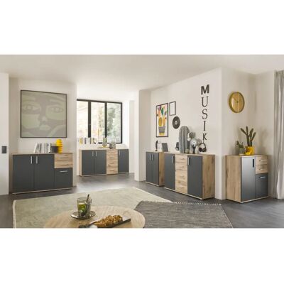 Bega Consult Modell - Grau Viking Eiche Kommode - Kommode Bega Consult Modell - Grau Viking Eiche Kommode - Kommode