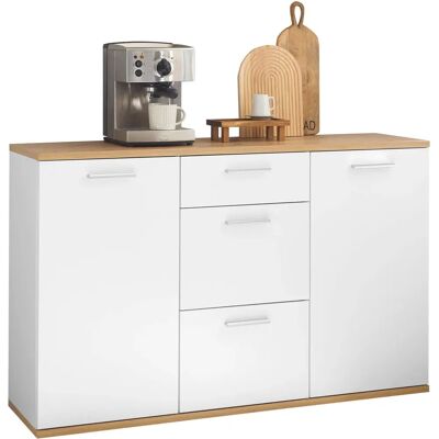 HBZ BC1035 Weiß Matt Sideboard - Sideboard HBZ BC1035 Weiß Matt Sideboard - Sideboard
