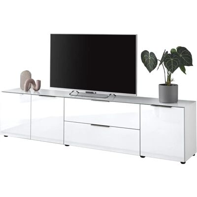 Sconto Solanda Weiß TV-Lowboard - Lowboard & TV-Tisch Sconto Solanda Weiß TV-Lowboard - Lowboard & TV-Tisch