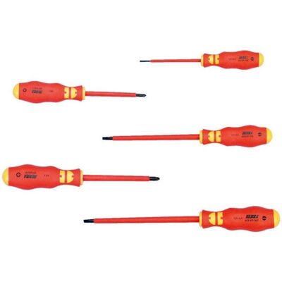 Wurth Würth Zebra 5 Piece Slotted Phillips Vde Screwdriver Set - Screwdriver Set Wurth Würth Zebra 5 Piece Slotted Phillips Vde Screwdriver Set - Screwdriver Set