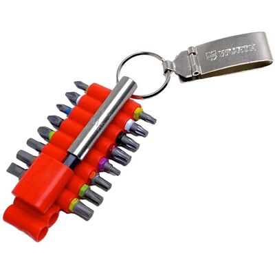 Ensemble de 17 bits Würth - Clip de ceinture en métal - Publicité Ensemble de 17 bits Würth - Clip de ceinture en métal - Publicité