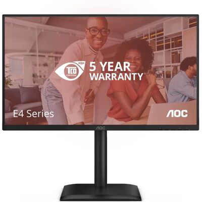 AOC E4 24E4CV 23.8" Full HD IPS Monitor - Computer Monitor AOC E4 24E4CV 23.8" Full HD IPS Monitor - Computer Monitor
