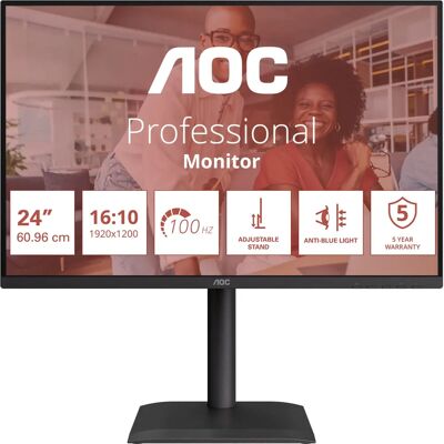 Monitor LED Full HD AOC X24E4U 24 pollici - Nero Monitor LED Full HD AOC X24E4U 24 pollici - Nero