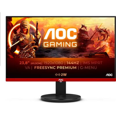 Monitor da gaming AOC G2490VXA 24" 144Hz Full HD - Nero/Rosso Monitor da gaming AOC G2490VXA 24" 144Hz Full HD - Nero/Rosso