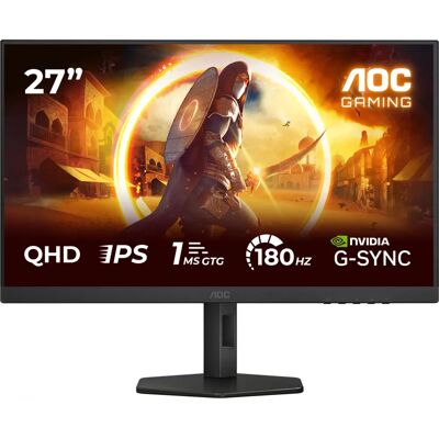 AOC G4 Q27G4XD 27-inch QHD Monitor - 180Hz, 1ms, Fast IPS AOC G4 Q27G4XD 27-inch QHD Monitor - 180Hz, 1ms, Fast IPS