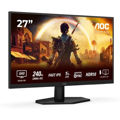 AOC Q27G42ZE 27-tums skärm - Snabb IPS, 2560x1440, 240Hz, HDMI AOC Q27G42ZE 27-tums skärm - Snabb IPS, 2560x1440, 240Hz, HDMI