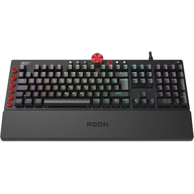 AOC AGK700 - Teclado Mecânico para Jogos RGB - Preto AOC AGK700 - Teclado Mecânico para Jogos RGB - Preto