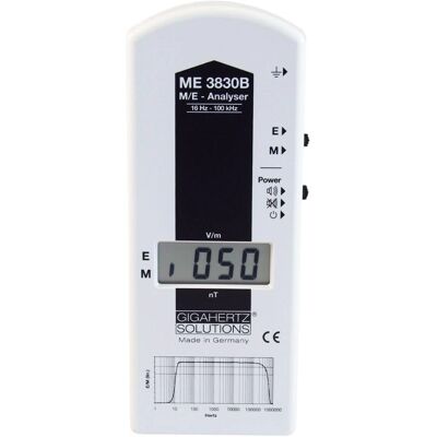 Gigahertz Solutions ME 3830B Elektromagnetische Veldmeter - Detecteert biofrequenties Gigahertz Solutions ME 3830B Elektromagnetische Veldmeter - Detecteert biofrequenties