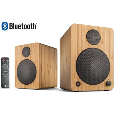 Wavemaster Wavemaster Cube Mini Neo Bambus 36 W Kabellos Lautsprecher Wavemaster Wavemaster Cube Mini Neo Bambus 36 W Kabellos Lautsprecher