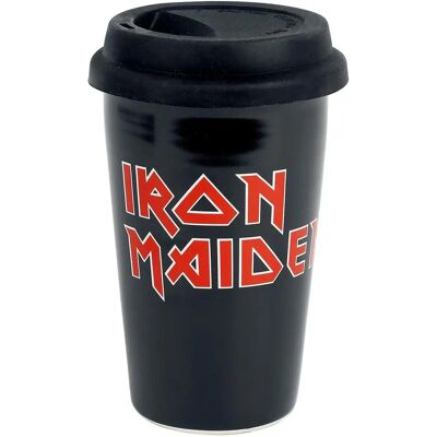 Iron Maiden matkakuppi keramiikka - Heavy Metal - 400 ml Iron Maiden matkakuppi keramiikka - Heavy Metal - 400 ml