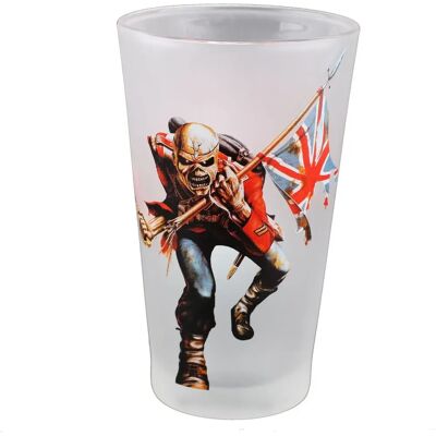 Iron Maiden Trooper Pint Glas - Glas aus Glas Iron Maiden Trooper Pint Glas - Glas aus Glas
