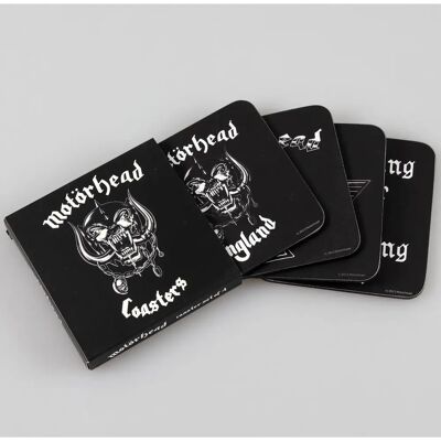 Motörhead Podtácky Sada 4 - Korkové - Dárková krabička Motörhead Podtácky Sada 4 - Korkové - Dárková krabička