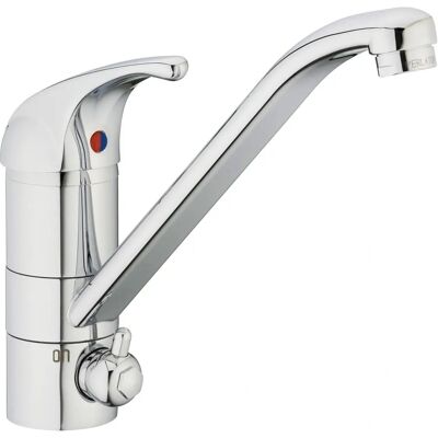 Mitigeur de cuisine Herzbach - Modèle 52.145300.1.01 en chrome - Publicité Mitigeur de cuisine Herzbach - Modèle 52.145300.1.01 en chrome - Publicité