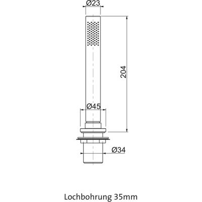 Herzbach Herzbach iX Duschset mit flexiblem Schlauch - Edelstahl gebürstet Herzbach Herzbach iX Duschset mit flexiblem Schlauch - Edelstahl gebürstet