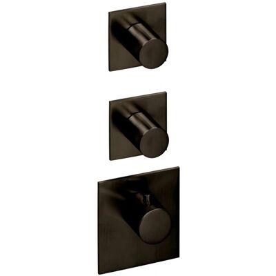 Herzbach Herzbach Design iX PVD Fertigmontageset - Universal Thermostat Typ Herzbach Herzbach Design iX PVD Fertigmontageset - Universal Thermostat Typ