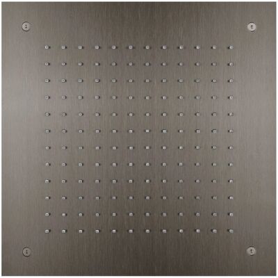 Herzbach iX PVD Regenbrause Quadrat - Decke - Schwarzstahl Herzbach iX PVD Regenbrause Quadrat - Decke - Schwarzstahl