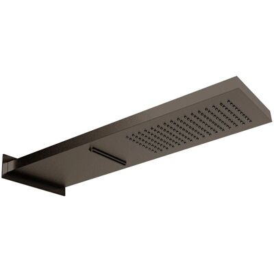 Herzbach Herzbach iX PVD Schwarzer Stahl Wand Regenbrause - Regen Dusche Herzbach Herzbach iX PVD Schwarzer Stahl Wand Regenbrause - Regen Dusche