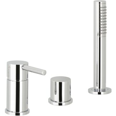 Herzbach Deep Dreiloch-Wannenarmatur - Chrom Herzbach Deep Dreiloch-Wannenarmatur - Chrom