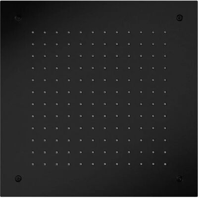 Tête de douche pluie carrée Herzbach Black - Douche - Publicité Tête de douche pluie carrée Herzbach Black - Douche - Publicité