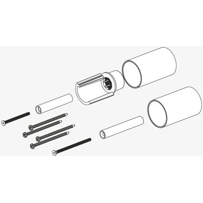 Herzbach Herzbach Verlängerung 30mm Kupfer Stahl - Verlängerung Herzbach Herzbach Verlängerung 30mm Kupfer Stahl - Verlängerung