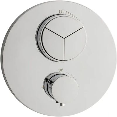 Herzbach Herzbach PUSH Thermostat - 3 Verbraucher - Chrom - Thermostat Herzbach Herzbach PUSH Thermostat - 3 Verbraucher - Chrom - Thermostat
