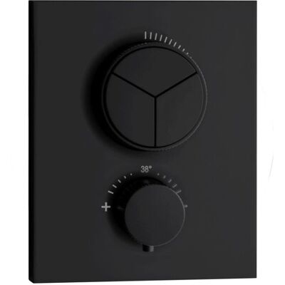 Herzbach Deep Black Fertigmontageset 23.803055.2.12 - Fertigmontageset Herzbach Deep Black Fertigmontageset 23.803055.2.12 - Fertigmontageset