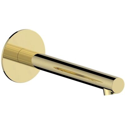 Herzbach Siro PVD Gold Wasserhahn-Auslauf - Rund Gerade - 210mm Herzbach Siro PVD Gold Wasserhahn-Auslauf - Rund Gerade - 210mm