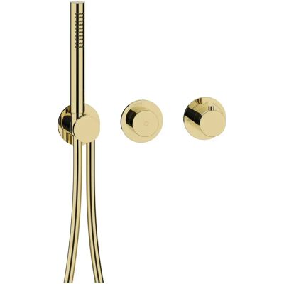 Herzbach Herzbach MODUL7 PUSH Thermostat PVD Gold - Thermostat-Set Herzbach Herzbach MODUL7 PUSH Thermostat PVD Gold - Thermostat-Set