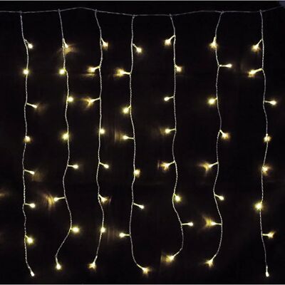 LEX - LED Lichtervorhang - 160 warmweiße LEDs - 1,9x0,8m LEX - LED Lichtervorhang - 160 warmweiße LEDs - 1,9x0,8m