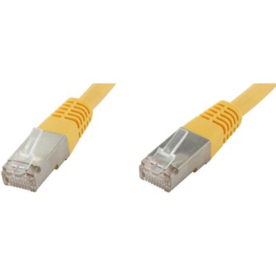 econ connect F6TP0,5GE - 0,5m Gelbes Cat6 S/FTP Netzwerkkabel econ connect F6TP0,5GE - 0,5m Gelbes Cat6 S/FTP Netzwerkkabel