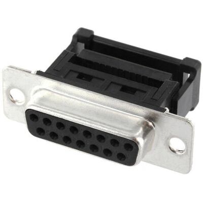 Conector de cable BU15SK/F Econ connect - D-Sub Negro Conector de cable BU15SK/F Econ connect - D-Sub Negro