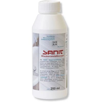 Sanit S3018 Nettoyant Vitrocéramique - Protecteur de Surfaces - Publicité Sanit S3018 Nettoyant Vitrocéramique - Protecteur de Surfaces - Publicité
