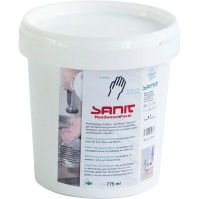 Sanit S3073 Pâte de lavage mains - Haute qualité, sans sable, 775ml - Publicité Sanit S3073 Pâte de lavage mains - Haute qualité, sans sable, 775ml - Publicité