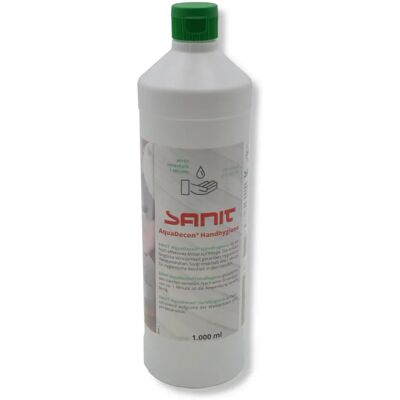 Sanit AquaDecon Handhygiene - Hand Hygiene Product Sanit AquaDecon Handhygiene - Hand Hygiene Product