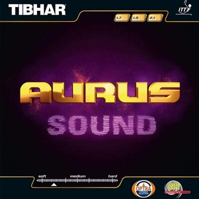 Tibhar Auras Sound - Gomme de Tennis de Table - Publicité Tibhar Auras Sound - Gomme de Tennis de Table - Publicité