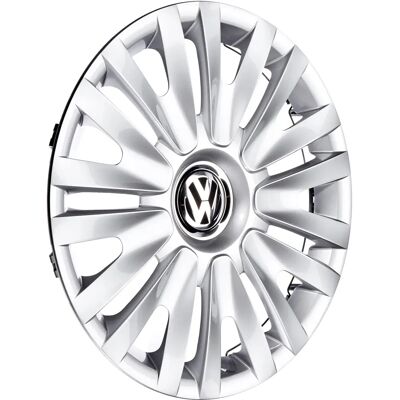 Volkswagen K0071455 Couvre-roue - 15 pouces argenté lot de 4 Volkswagen K0071455 Couvre-roue - 15 pouces argenté lot de 4