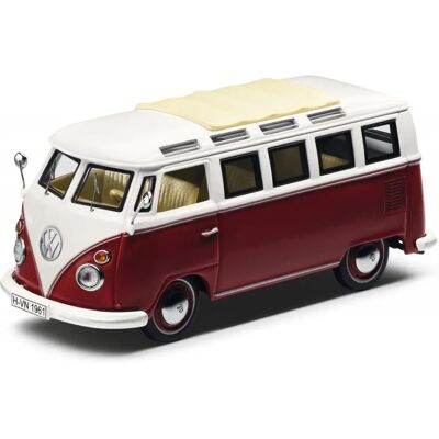 Volkswagen T1 Samba Bus Modell - 1:43 Skala Volkswagen T1 Samba Bus Modell - 1:43 Skala