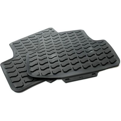 Gummimattor Audi Q2 - 2-pack Svart - Biltilbehør Gummimattor Audi Q2 - 2-pack Svart - Biltilbehør