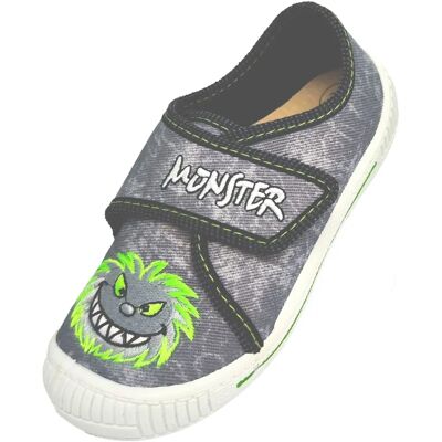 Beck Garçons Taille 28 EU - Chaussons gris Beck Garçons Taille 28 EU - Chaussons gris