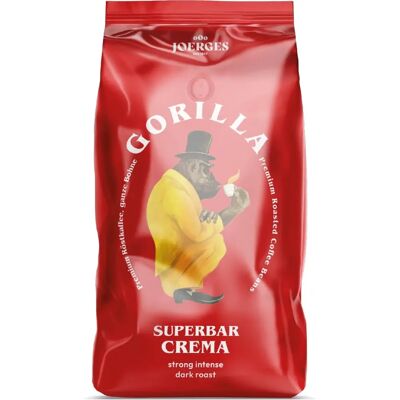 JOERGES Gorilla - Super Bar Crema - Scuro - Chicchi di caffè espresso JOERGES Gorilla - Super Bar Crema - Scuro - Chicchi di caffè espresso