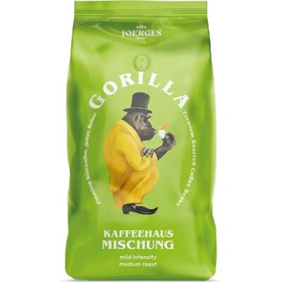 Mélange Café Gorilla 1kg - Arabica & Robusta Doux - Publicité Mélange Café Gorilla 1kg - Arabica & Robusta Doux - Publicité