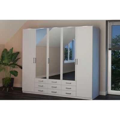 Priess Amsterdam Kleiderschrank mit LED - Kleiderschrank Priess Amsterdam Kleiderschrank mit LED - Kleiderschrank