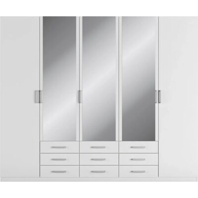 PRIESS Amsterdam Kleiderschrank - Modern, LED, 5 Türen PRIESS Amsterdam Kleiderschrank - Modern, LED, 5 Türen