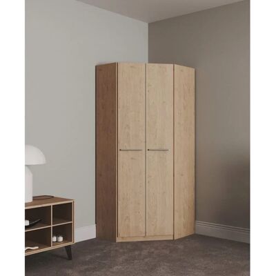 PRIESS Barcelona Eckschrank - Platzsparend, Modernes Design PRIESS Barcelona Eckschrank - Platzsparend, Modernes Design