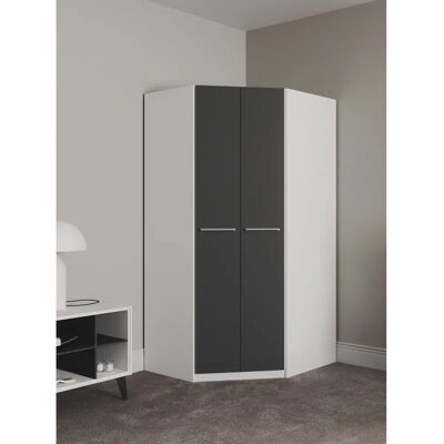 Priess Barcelona Eckschrank - Platzsparendes Design Priess Barcelona Eckschrank - Platzsparendes Design